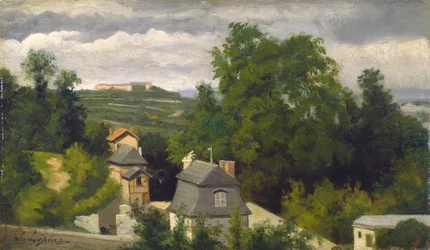 View of the Outskirts of Caen, 1872-75